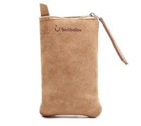 balibetov Yerba Mate Container - Mate Gourd Leather Accesory - Yerba Mate Gourd Set Accesory - Original Handmade in Argentina (Cream)