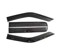 BALIJUN Car Wind Deflectors for FORD Mustang Mach-E 2021-2024, Wind-Sun-Rain Deflectors Rain Smoke Guards Reduce Wind Turbulence Car Accessories,ABS Plating