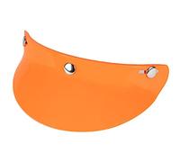balikha 3 Snap Motorcycle Helmet Visor Peak UV Sun Visor Shields - Orange
