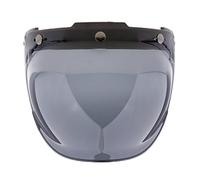 balikha 3 Snap Visor Bubble Wind Motorcycle Helmet High Scratch Resistance - 7, as described