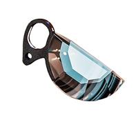 balikha 79mm Handheld Semicircle Special Effects Camera Lens Multiple Filter Refractions Device Optical Glass Prism Multiple Refractions FX Video SLR Camera Accessories