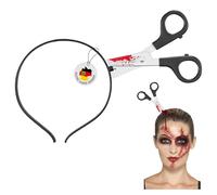 Balinco Bloody Scissors Headband, Halloween & Party Costume Accessory, One Size, Unisex