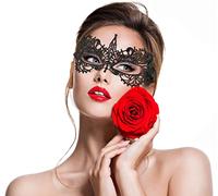 Balinco VENEZIAN MASK, Ladies Masked Ball, Elegant, Party Outfit Accessory, Costume Accessory, Carnival, Shrovetide, Halloween, Sexy Women Eye Mask (Venetian Mask 5)