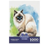 Balinese 1000 Pieces Animal Jigsaw Puzzles with Paper Art Jigsaw Puzzle Perfect for Relaxation for Enthusiasts Fun Challenges 38x26cm/1000pcs