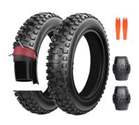 BALINGE 2 Pack with 3mm Puncture Protection, Fat Tire for Ebike Mountain Bike Heavy Duty High-Performance Wear-Resistant Snow Bike Tire 20" x 4"，20 Inch - Black - 2 Tires 2levers