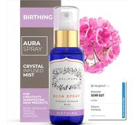 BALIPURA - Sacral Birthing Chakra Spray for Women and Men - Crystal Mist for Creation, New Beginnings & Inner Power - Lavender, Jasmine & Vanilla Essential Oil - Quartz & Amethyst - 3.4 fl.oz