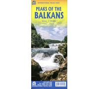 Balkans: Peaks of The Balkans: 1:2750000