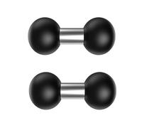 Ball Adapter Ball Mount Double Heads 25.4 mm (1 Inch) Compatible with RAM Dual Ball Base Arms GPS Mounts (Pack of 2 SZZS-R11)