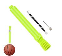 Ball Air Pump, Push & Pull Two-Way Inflator, Portable Pump with Needle and Extension Hose for Indoor Outdoor Beach Basketball Volleyball Football Soccer Ball