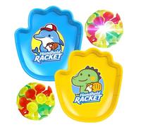 Ball And Catch Games - Toss Catch Sticky Contest, Outdoor Throwing Toy, Colour Catchs Countdown