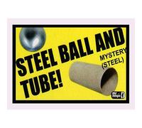 Ball and Tube Mystery (Steel) by Mr. Magic, Magic Trick, No Skill Required, Beginner, Close Up Magic