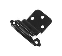 Ball Bearing Door Hinges Heavy Duty 1pcs Black Self-Closing Hidden Spring Heavy Metal Cabinet Door Hinge