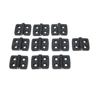 Ball Bearing Door Hinges Heavy Duty Hinges 10pcs Plastic Folding Hinge Adjustable Damping for Electric Box Cabinet Door Industrial Wooden