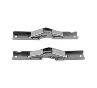 Ball Bearing Door Hinges Heavy Duty Hinges 2pcs Silver Cold Rolled Steel Spring Folding Hinge