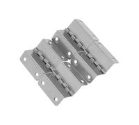 Ball Bearing Door Hinges Heavy Duty Hinges 4pcs 4-Hole Right Angle 180-degree Silent Folding Cabinet Hinge