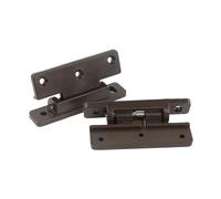 Ball Bearing Door Hinges Heavy Duty Hinges Plastic Spring Concealed Flat Load Hinge for Wardrobe Cabinet Door Connector Furniture(20pcs)