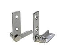 Ball Bearing Door Hinges Heavy Duty Hinges Stainless Steel Damping Hinge with Adjustable Torque Stop Anywhere(DTB Left-Right-0.4N.m)