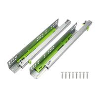 Ball Bearing Drawer Slides - Smooth Sliding Action with High Load Capacity for Wooden Drawers