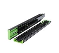 Ball Bearing Drawer Slides, Soft Close Full Extension Side Mount Drawer Tracks, Kitchen Cabinet Glides for Dishwashers Bathroom Cabinets, 45 KG Load-Bearing(50 cm)