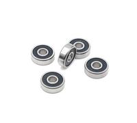 Ball Bearings, 10PCS 625RS Bearing ABEC-7 5X16X5 mm Miniature Double Sealed Ball Bearings 625 RS 2RS EMQ Z3V3 Quality
