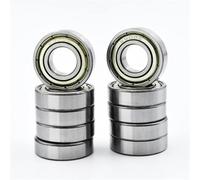 Ball Bearings 10pcs 6900 2RS ZZ 10 * 22 * 6 mm 6900RS 6900Z DDU 2Z Inner Diameter 10 Chrome Steel Deep Groove Bikes Bicycles Ball Bearings(6900 ZZ Normal)