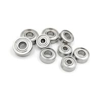 Ball Bearings 10Pcs Hybrid Ceramic Ball Modified Bearing MR128 MR137 MR148 R188 606 608 2RS 6700 6703 6704 ZZ Bearings Skateboarding(SMR104C 4x10x4mm)