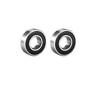 Ball Bearings Rubber Shield 6005RS High Speed 25mm x 47mm x 12mm 2pcs
