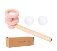 Ball Blowing Toy - Balance Game Fun Blow Pipe Balls, Brain Thinking Intellectual Activity, Hand Eye Coordination Skill Enhancer Educational Play Toy Cognitive Development Learning Game