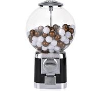 Ball Bulk Vending Machine,Bubble Gumball Dispenser Machine,Coin Operated Capsule Vending Machines,Mini Gum Candy Dispensers,Light Round Toy Ball Prize Machines,100 balls,for Game Retail Stores(4)
