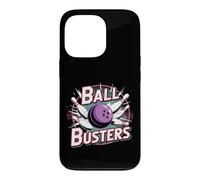 Ball Busters Bowling Pins Strike Spare League Case for iPhone 13 Pro