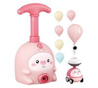 Ball Car Kit | Educational Science Experiment Racing Vehicle | Ball Launcher Car Toy Set for Early Education Entertainment Birthday Garden and Outdoor Small