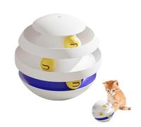 Ball Cat Toy, Ball Track for Cat | Fun Cat Track for Kitten | Cat Ball Tower Turntable Cat Entertainment Toys, Dog Enrichment Toy, J