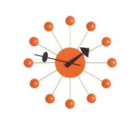 Ball Clock Clock Orange