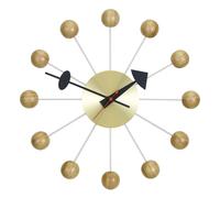 Ball Clock - George Nelson, 1948-1960 Cherry Wood one size