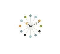 Ball Clock Lightweight Multicolored