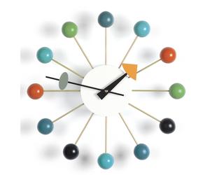 Ball Clock Wall Clock - multicolour