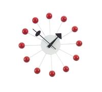 Ball Clock Watch Red