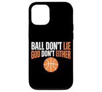Ball Dont Lie God Dont Either Christian Basketball Case for iPhone 12/12 Pro