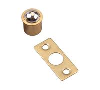 Ball Door Catch for Internal Door, 1Pcs Roller Adjustable Ball Latches Spring Ball Bearing Door Catch for Cupboard Closet Top of Door, 9.5mm Diameter