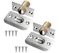 Ball Door Catches for Internal Doors Jiayi 2 Pack Roller Ball Catches Adjustable Latches Spring Bearing Door Catch Hardware for Cupboard Closet Top