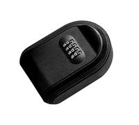 Ball Door Handle Lock - Three Bar Lever Lock Set, Silent Smooth Mechanism, Sturdy Metal Build, Easy to Carry Easy Install Security Device | Practical Bedroom Locks with 3 Keys for Residential Use