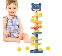 Ball Drop And Roll Ramp Toys, Swirling Ball Tower, Balls Drop Sensory Toy, Developmental Toys For Babys 12 Months, Bab Tower Roll Balls Game, 1st Birthday Gift For Babys Easter Gift