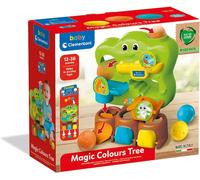 Clementoni - 17687 - Magic Colour Tree - Ball Drop Toy, Early Years Toys, Infant Toys, Activity Toys For 1 Year Olds, Made In Italy