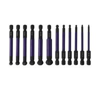 Ball End Hex Bits 9Pcs Set for Effective Use in Constrained Spaces with Magnetic Tip (12pcs)