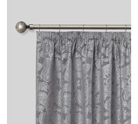 Ball - Extendable Curtain Pole with Rings and Pair of End Finials in Black Silk - 1.6 - 3m - Emma Barclay | TJ Hughes