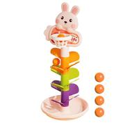 Ball Falling - Rotary Ball Ball Toy, Developmental Stacking Tower and Ramp Race Game for Kindergarten Girls
