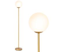 Ball Floor Lamp Free Standing Lamp Light W/ Acrylic Lampshade
