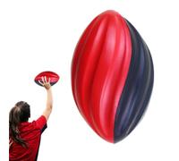 Ball For Kids - Spiral Ball | Rebound Rugbyy Balll, 5 Inches Solid Rugbyy Toys For Team Activities, High-Visibility, Club Qualitytraining Balll - Indoor & Outdoor Sports