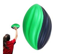 Ball For Kids - Spiral Ball | Rebound Rugbyy Balll, 5 Inches Solid Rugbyy Toys For Team Activities, High-Visibility, Club Qualitytraining Balll - Indoor & Outdoor Sports