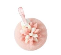 Ball Gentle Shower Scrubber Two Function with Suction Base and Grip Holders Soft Bathing Bathing